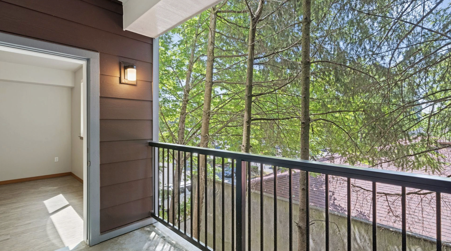 NW Terrace apartment community exterior in Bonney Lake, Washington